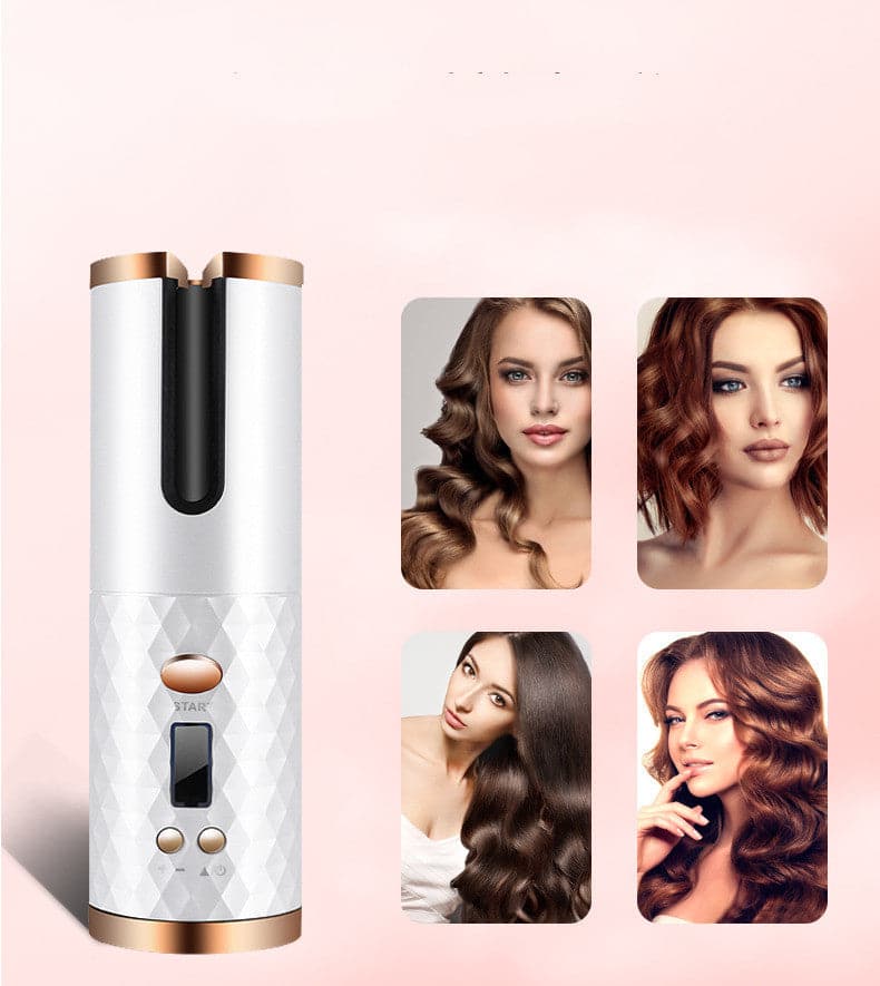 Rechargeable Hair Curling Iron