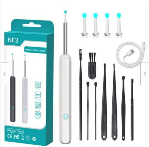 Wireless Ear Wax Removal Tool with Camera