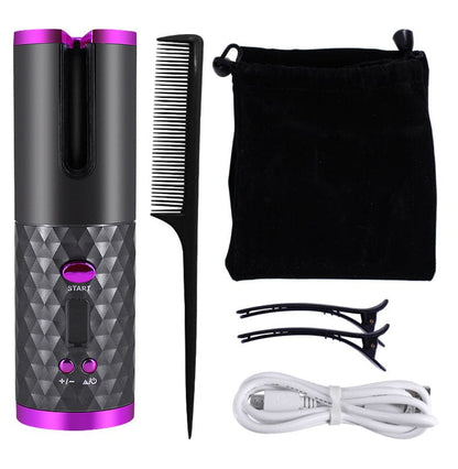 Rechargeable Hair Curling Iron